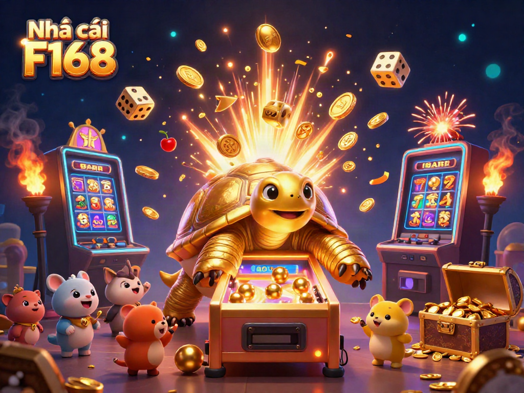 Join the fun with Nhà cái F168's engaging pinball machine casino experience, colorful visuals, and exciting game elements.