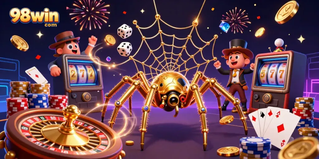 Play and win at 98win com with thrilling golden casino elements and dynamic gameplay.