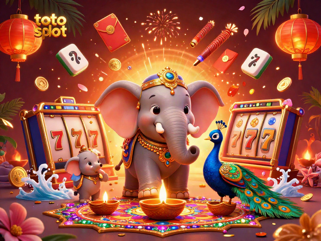 Engage with colorful toto slot-themed gaming featuring vibrant characters and rich details.