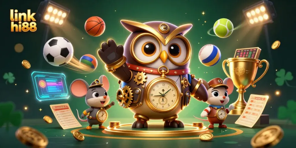 Engage with link hi88 in a vibrant 3D steampunk casino environment full of action and excitement.