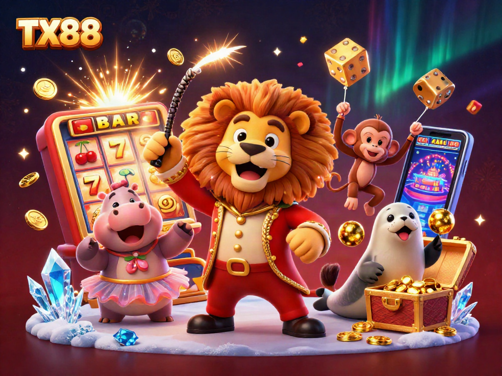 Experience the thrill of TX88 with dynamic slot machines and an exciting casino atmosphere.