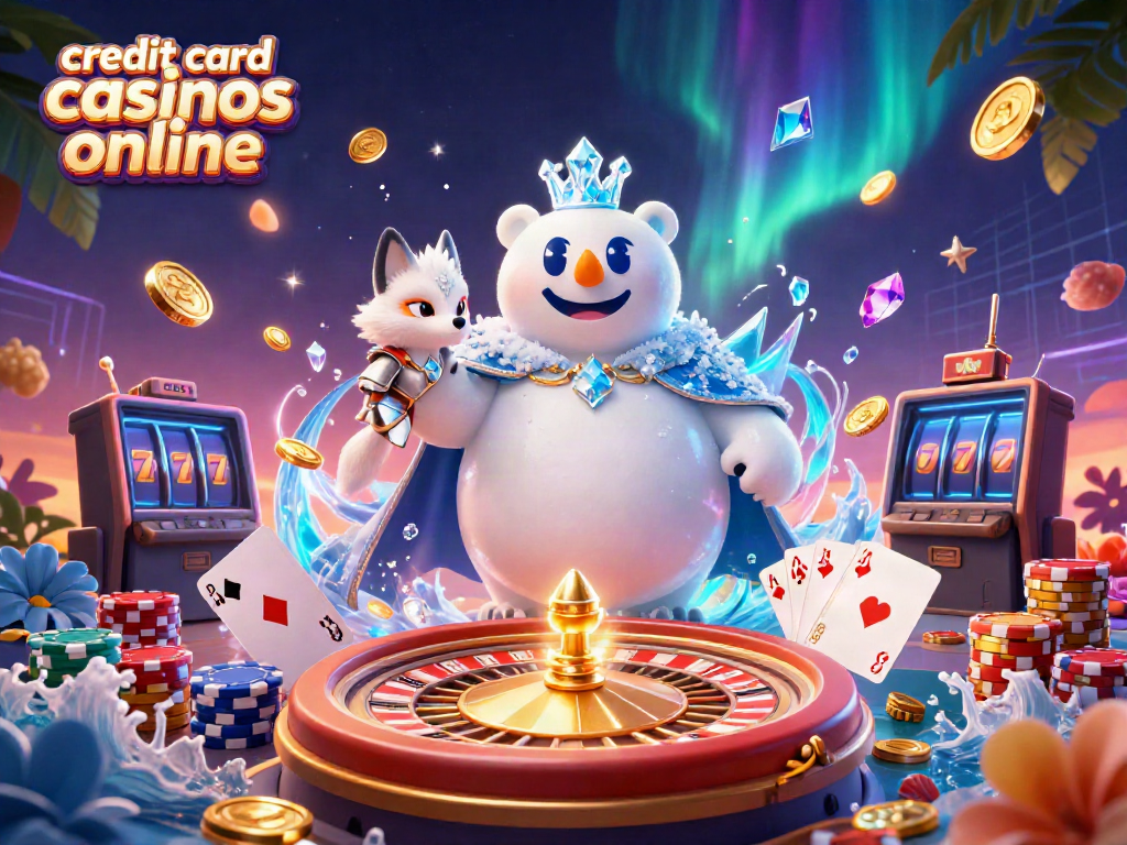 Engage with the excitement of credit card casinos online featuring vibrant gaming elements.