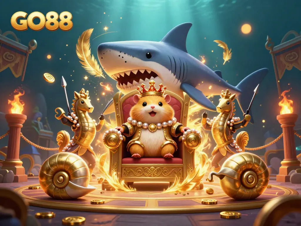 Experience the exhilarating GO88 gaming realm with vibrant casino elements and rich visuals.