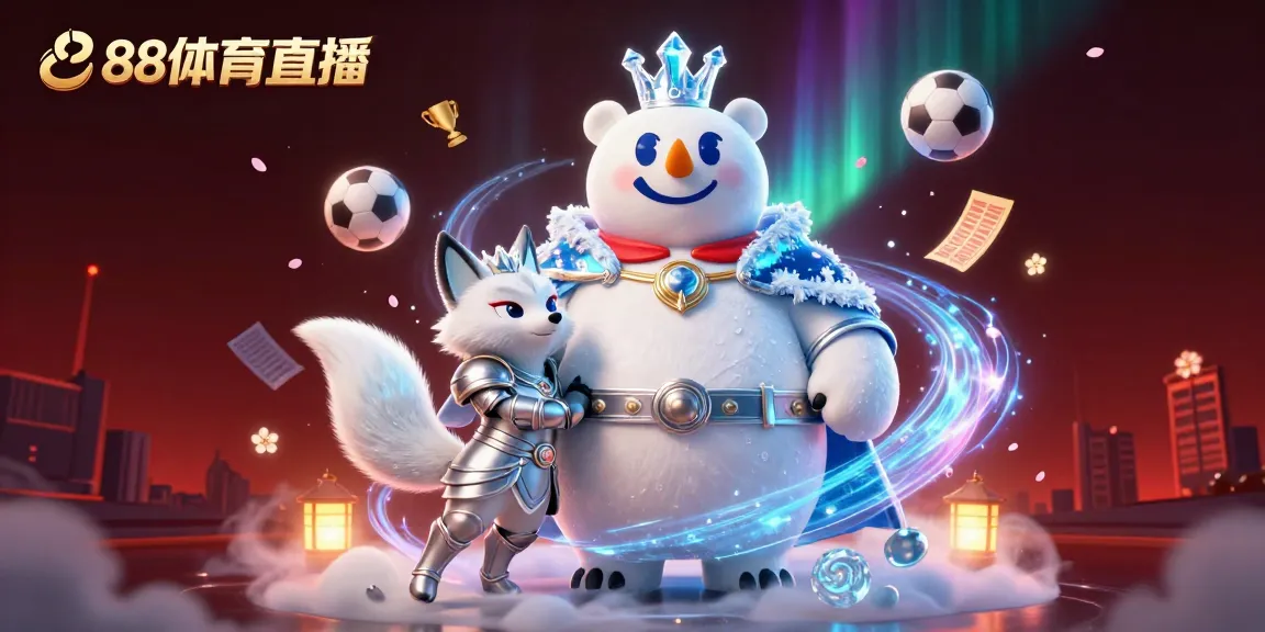 Engage in thrilling 88体育直播 with unique sports elements and captivating characters in a dynamic scene.