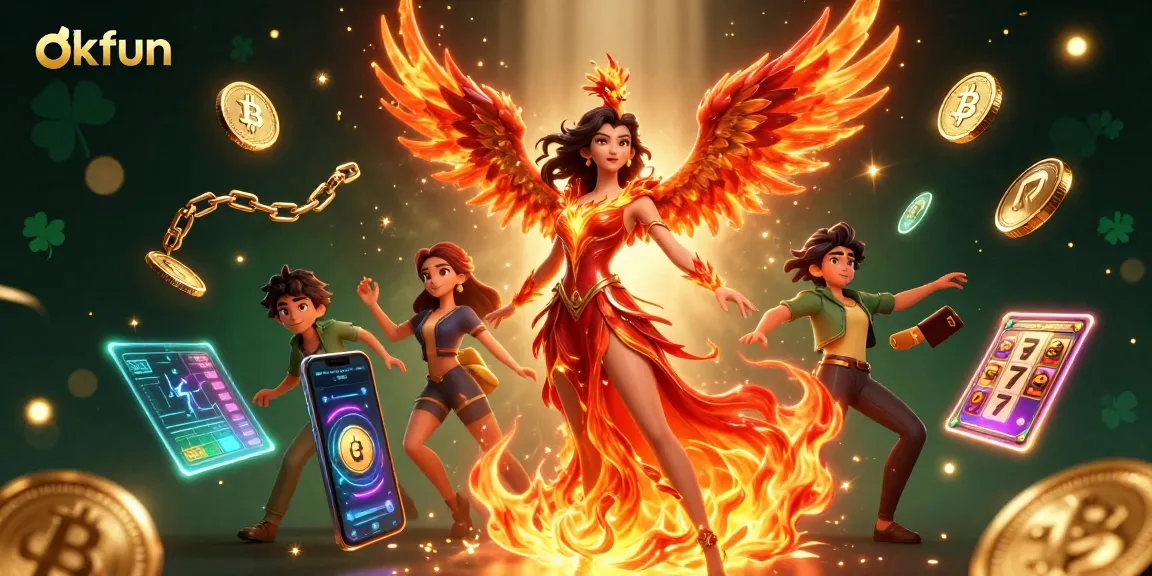 Join okfun for a thrilling gaming experience, featuring slots, digital coins, and vibrant action.