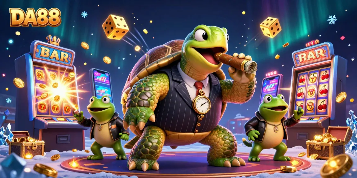 Experience thrilling DA88 gaming adventures with vibrant characters amidst a jackpot scene bursting with excitement.