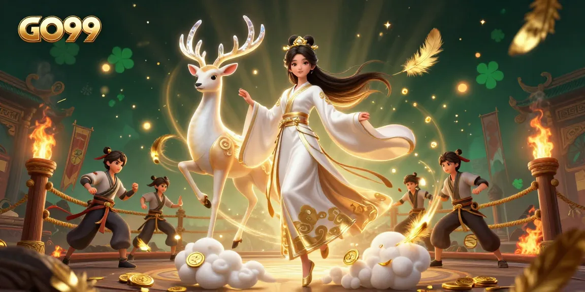 Experience the thrill of GO99 with captivating casino action and vibrant visual elements.