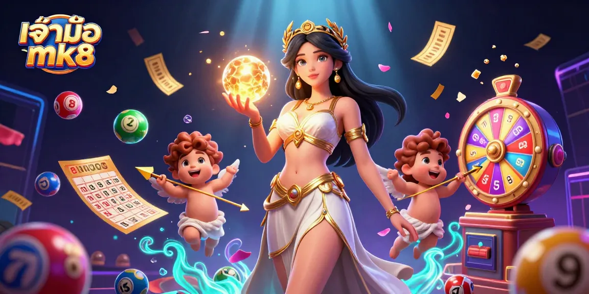 Engage with เจ้าของ mk8 while exploring exciting online gaming elements in a dynamic 3D casino scene.