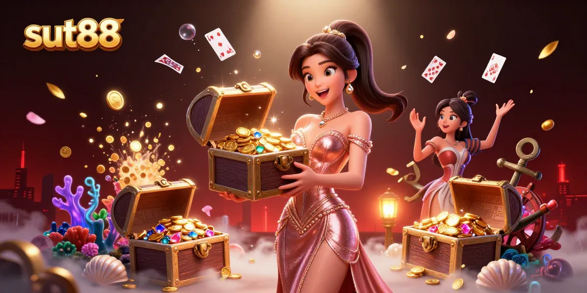 Sut88 unlocks the treasure of online gambling with vibrant visuals and engaging gameplay elements.