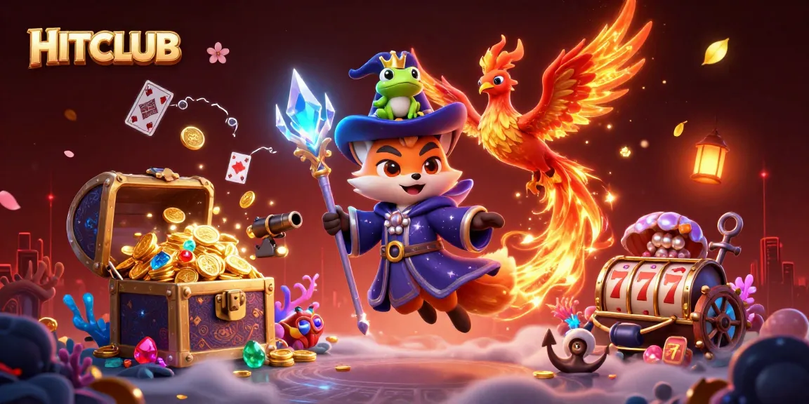 Experience the excitement of HITCLUB with thrilling slots and a magical gaming atmosphere.