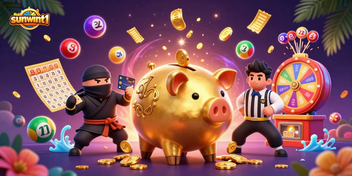Experience thrilling gameplay with sunwint1's colorful characters and casino elements.