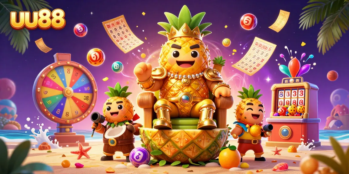 Engage with uu88's exciting lottery games featuring vibrant balls and entertaining characters!