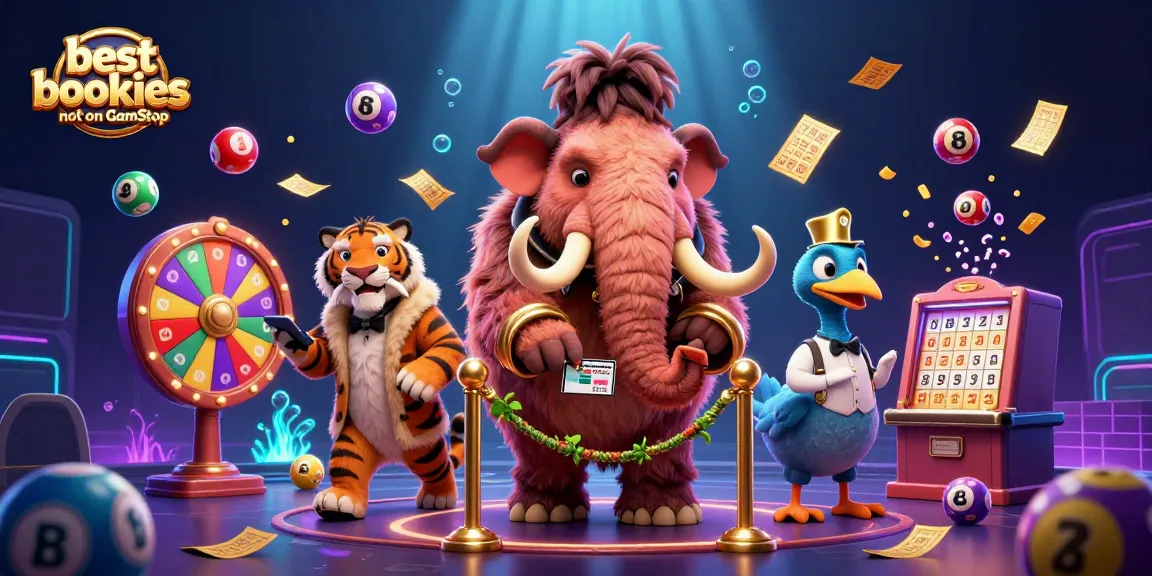 Experience the excitement with the best bookies not on GamStop featuring engaging characters and vibrant casino elements.
