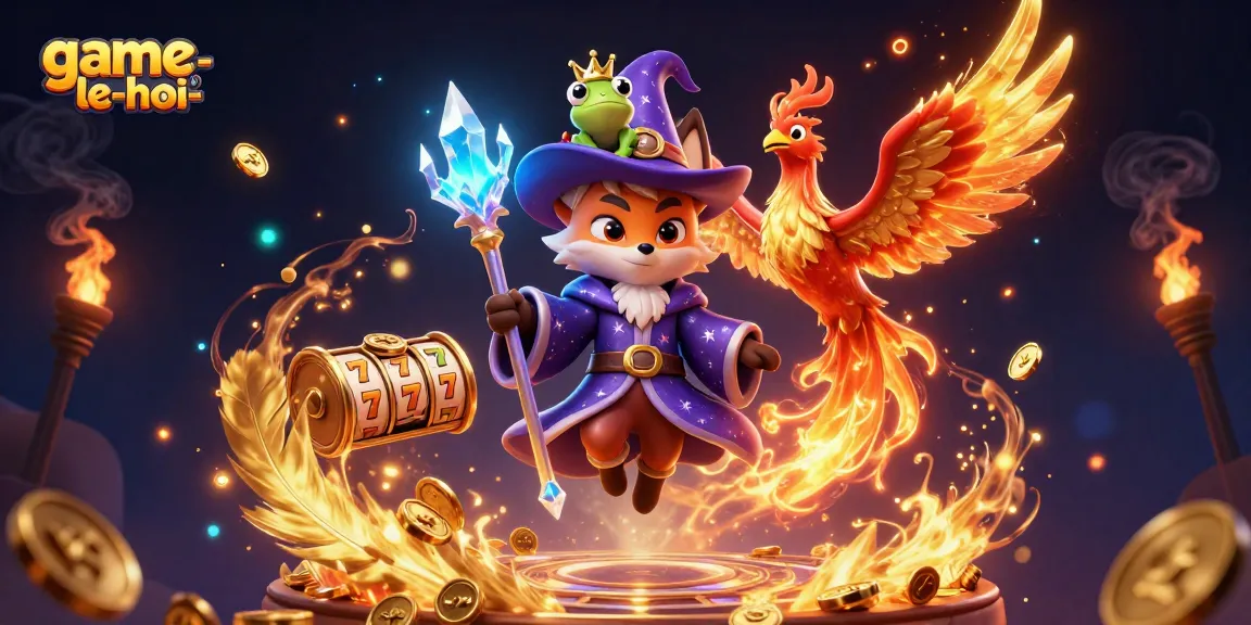 Play game-le-hoi-mexico with thrilling slot reels, golden sparkles, and magical characters.