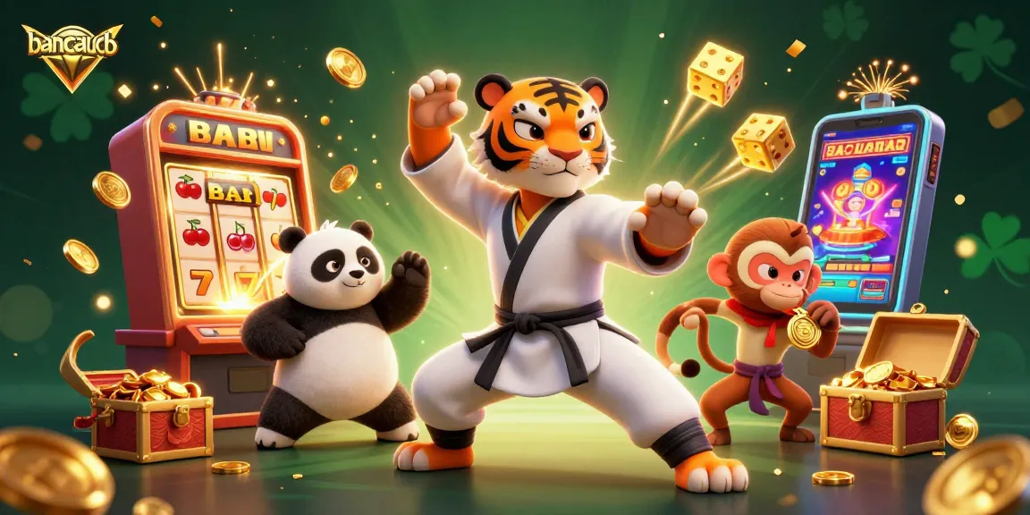 Engage in epic wins at bancaucb with a vibrant, cartoon-style adventure showcasing characters and exciting casino elements!